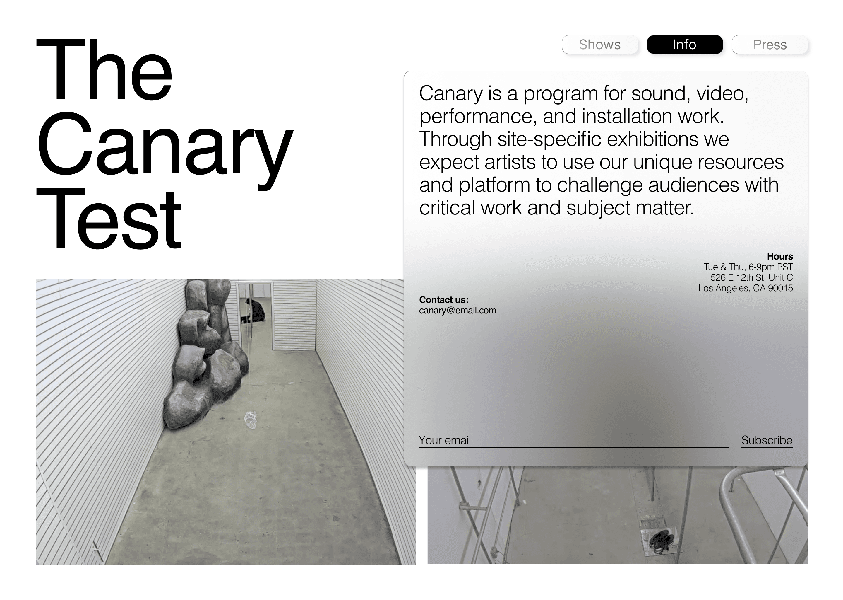 Transparency design example 2